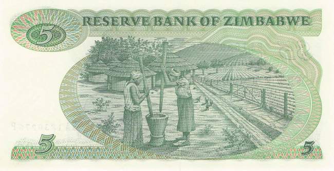 5 Dollar 1983